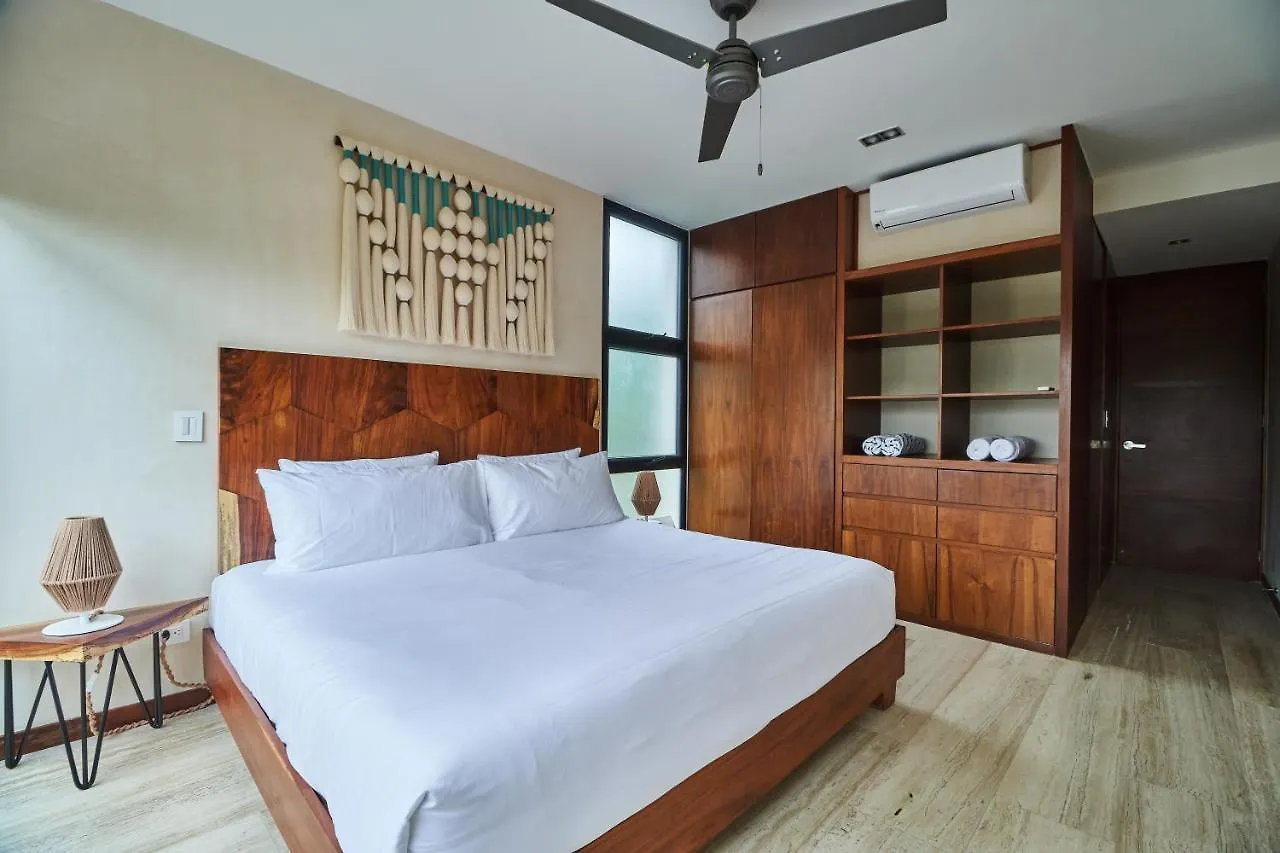 Lejlighed Private Pool And Rooftop In Aldea Zama, 24 7 Security In A Gated Community 15 Tulum Mexico