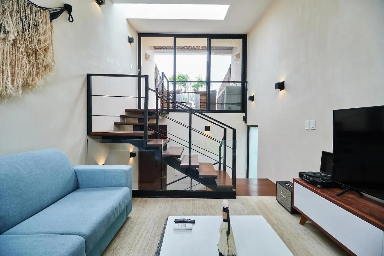 Private Pool And Rooftop In Aldea Zama, 24 7 Security In A Gated Community 15 Tulum Apartment